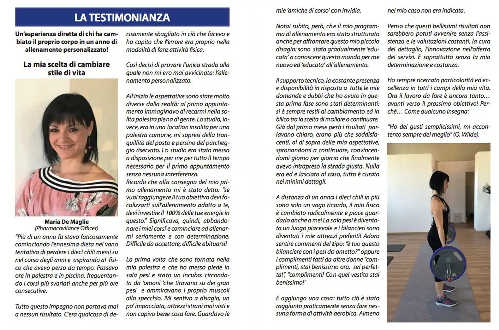 testimonianza giornale